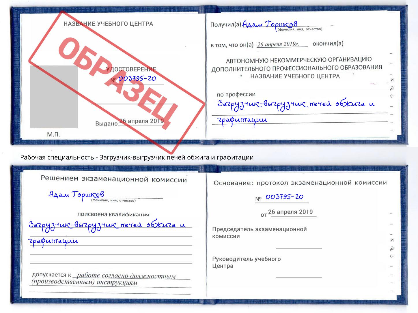 Загрузчик-выгрузчик печей обжига и графитации Шадринск